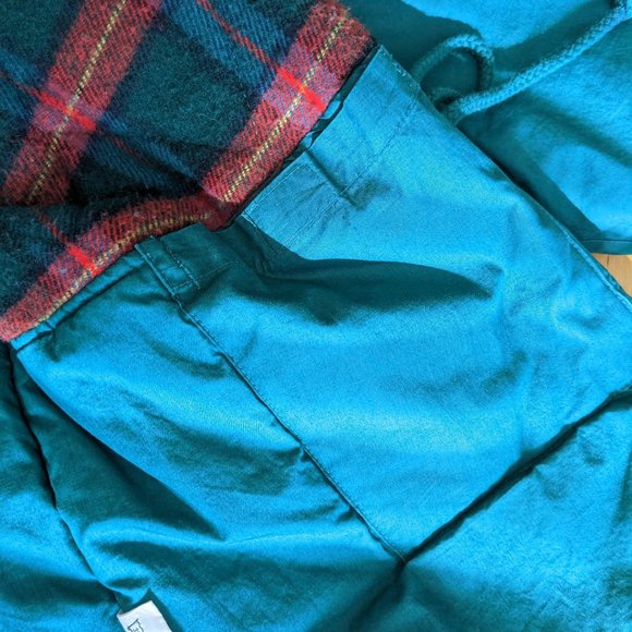 ๐ฅ Amazing VTG Retro Ivy Oxford Green Winter Jacket Coat with Plaid Lining๐ฅ - Picture 8 of 16